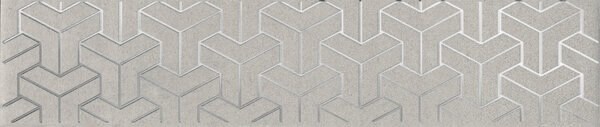 AD/B569/6398 Бордюр Ломбардиа серый 25x5,4x8 - фото 39660