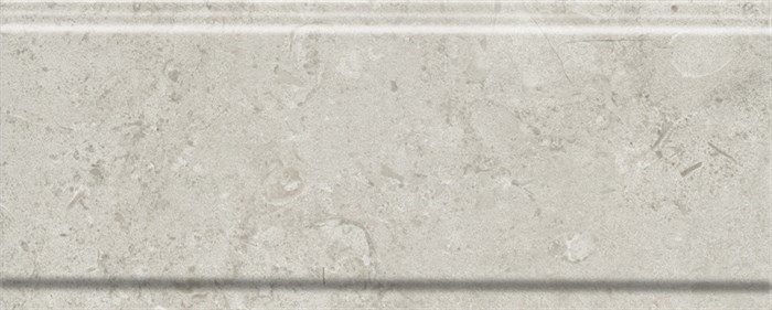 BDA020R Бордюр Карму серый светлый матовый обрезной 30х12 30x12x13 - фото 46978