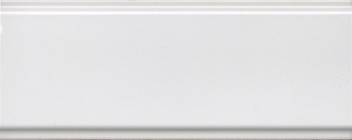 BDA022R Бордюр Магнолия белый матовый обрезной 30х12 30x12x13 - фото 47117