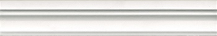 BLC025R Бордюр Магнолия белый матовый обрезной 30х5 30x5x19 - фото 47120