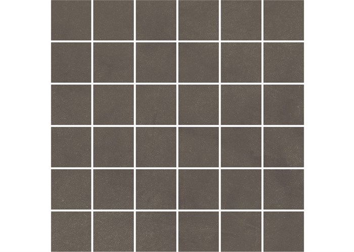 DD6418/MM Декор Про Чементо мозаичный коричневый тёмный матовый 30x30x0,9 - фото 55600