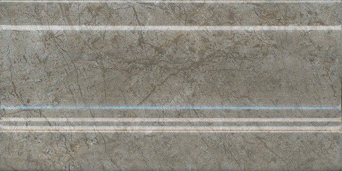 FMD042 Плинтус Каприччо серый глянцевый 20x10x1,3 - фото 55669