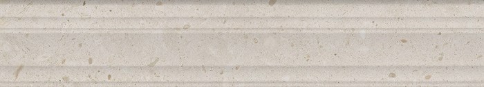 BLF011R Бордюр Риккарди бежевый матовый структура обрезной 40x7,3x2,7 - фото 55852