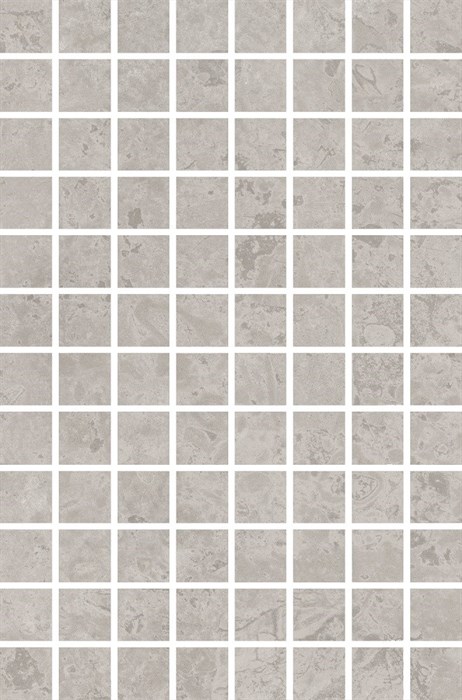 MM8350 Декор Ферони мозаичный серый матовый 20x30x0,69 - фото 55898