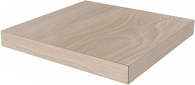 DL501420R/GCS Ступень угловая клееная левая Про Вуд бежевый светлый 33x33x0,9 - фото 58843