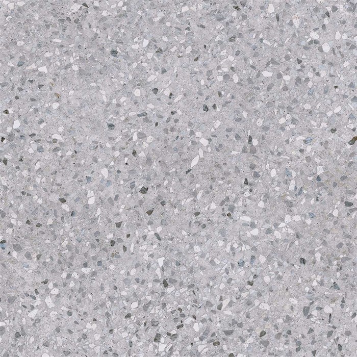 SG632620R Терраццо серый обрезной 60x60x0,9 - фото 59081