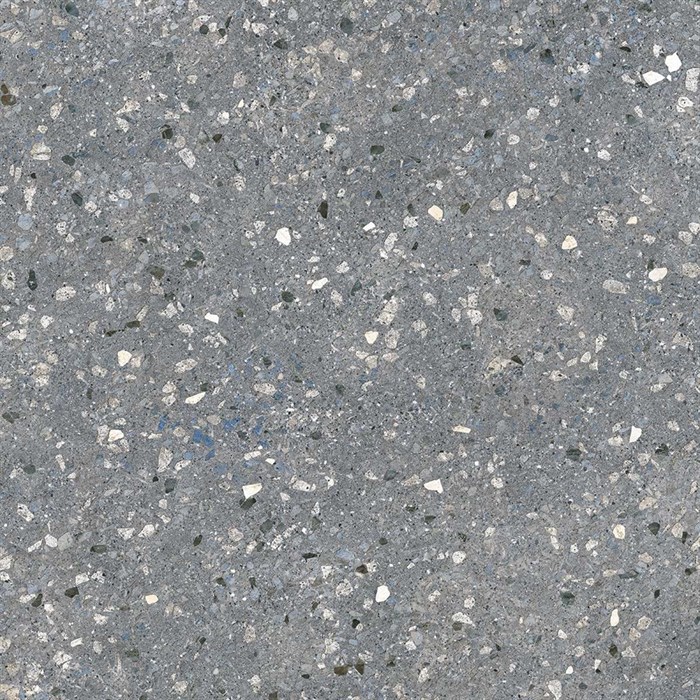 SG632820R Терраццо серый тёмный обрезной 60x60x0,9 - фото 59086