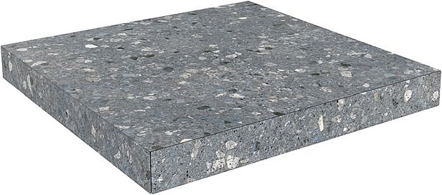 SG632820R/GCA Ступень угловая клееная Терраццо серый темный 33x33x0,9 - фото 59106