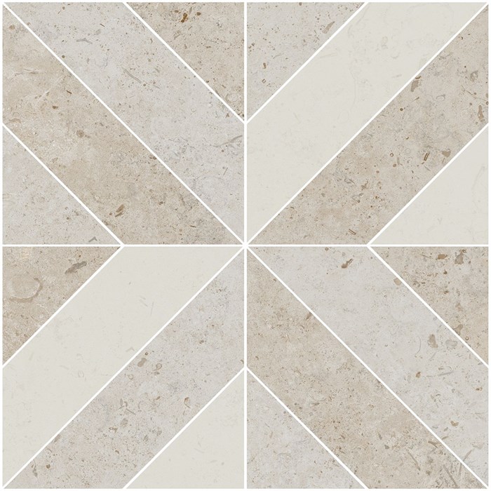 ID125T Декор Про Лаймстоун бежевый матовый 60x60x0,9 - фото 61160