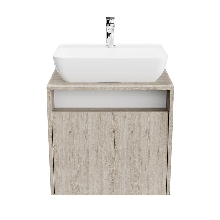 PRO.60.1\OAK.O Тумба PRO подвесная 1 ящик 60, дуб Орегон - фото 63518