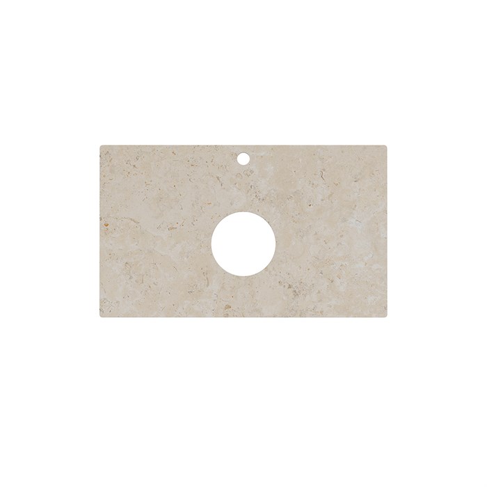 PL1.DD590500R/80 PL1.DD590500R/80 Спец. изделие декоративное для накладных раковин Про Лаймстоун АТ бежевый темный - фото 63678