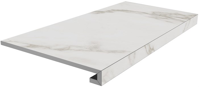 SG850190R/GCF Ступень клееная Монте Тиберио серый светлый матовый 33x80x0,9 - фото 74799