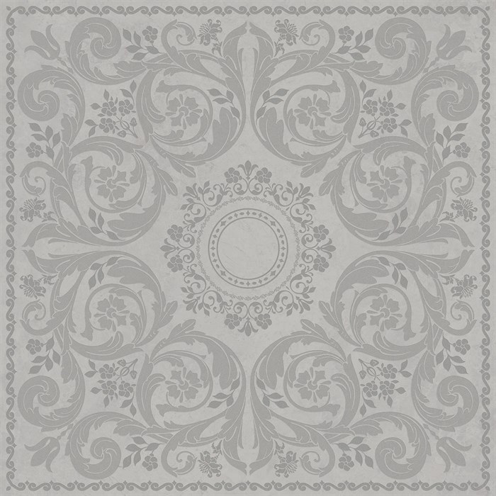 HGD/B592/SG850290R Декор Риальто 2 серый матовый обрезной 80x80x0,9 - фото 74877