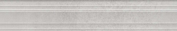 BLF016R Бордюр Багет Догана серый светлый матовый обрезной 40x7,3x2,7 - фото 75090
