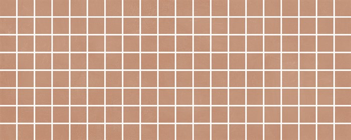 MM7254 Декор Каннареджо мозаичный оранжевый матовый 20x50x0,8 - фото 75109