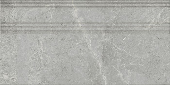 FME026R Плинтус Риальто дымчатый глянцевый обрезной 20x40x1,6 - фото 75163