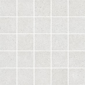 MM12136 Декор Безана серый светлый мозаичный 25x25x9