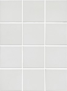 1332 Агуста белый натуральный 9,8х9,8 из 12 частей 9,8x9,8x7