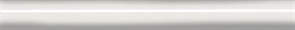 SPB008R Бордюр Гарса белый матовый обрезной 25х2,5 25x2,5x19