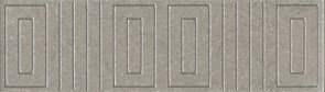 OS/B242/8343 Бордюр Матрикс серый 20х5,7 20x5,7x6,9