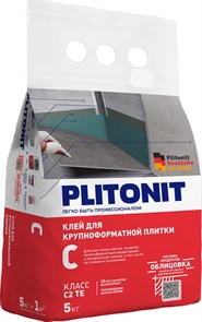 С клей для плитки по сложным основаниям, класс С2ТЕ, 5 кг