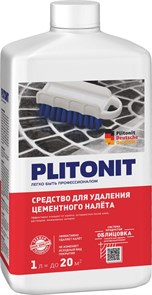 cредство для удаления цементного налета - 1 л.
