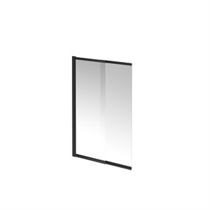 {{photo.Alt || photo.Description || 'VE.100.BSD.BLK.M Шторка на ванну VETRO, раздвижная, 100х150, матовый черный'}}
