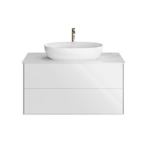 {{photo.Alt || photo.Description || 'PLB.M.100.2\WHT Тумба PLAZA Modern, подвесная 100 см, 2 выдвижных ящика, белый'}}
