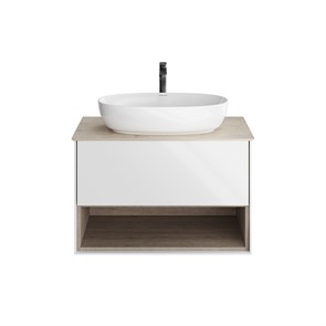 {{photo.Alt || photo.Description || 'PLB.M.80.1\WHT Тумба PLAZA Modern, подвесная 80 см, 1 выдвижной ящик и ниша, белый'}}