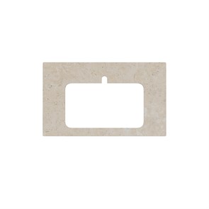 {{photo.Alt || photo.Description || 'PL2.DD590500R/80 PL2.DD590500R/80 Спец. изделие декоративное для раковин, встраиваемых сверху Про Лаймстоун АТ бежевый темный'}}