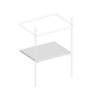 {{photo.Alt || photo.Description || 'PRO.sh.55/WHT.M Полка PRO 55 см, белая матовая'}}