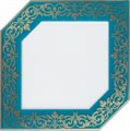 HGD/C250/18000 Декор Клемансо бирюзовый 15х15х6,9 - фото 31516