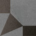 SBD037/SG1591 Декор Матрикс серый тёмный 20x20x8 - фото 39334