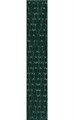 LSB001 Бордюр Левада зеленый темный глянцевый 40х7 40x7,1x9 - фото 47105
