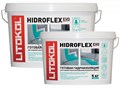 HIDROFLEX Готовый гидроизоляционный состав для внутренних работ зеленый ведро 10  кг - фото 54681