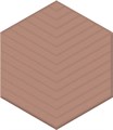 OS/D241/63010 Декор Агуста розовый матовый 6x5,2x0,69 - фото 55369
