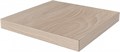 DL501420R/GCS Ступень угловая клееная левая Про Вуд бежевый светлый 33x33x0,9 - фото 58843