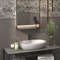 PLR.wb.60 Раковина PLAZA 60х38 cм накладная, без отверстия под смеситель - фото 64375