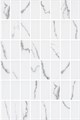 MM8380 Декор Мираколи мозаичный белый глянцевый 20x30x0,69 - фото 75136